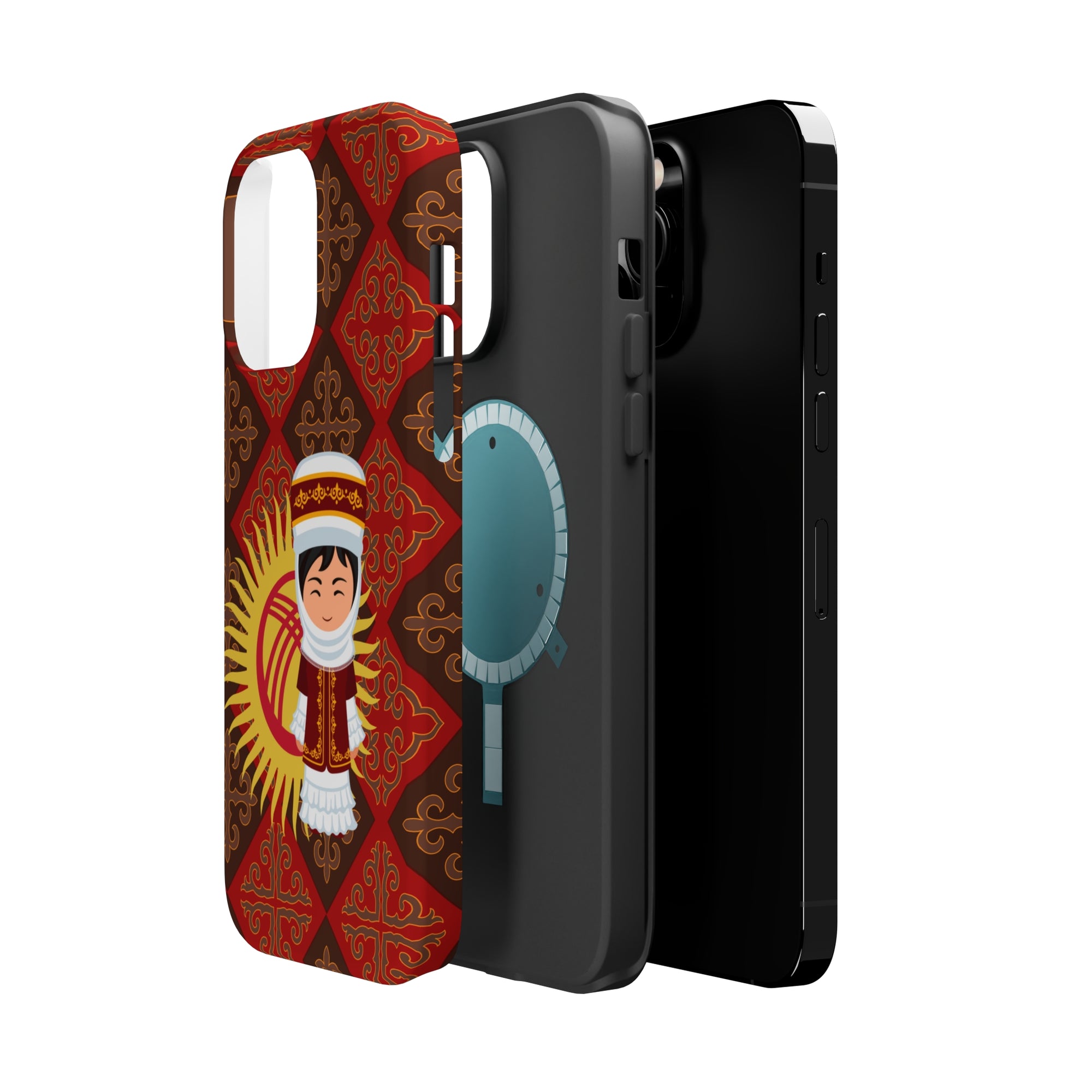 Kyrgyzstan Traditional Clothing MagSafe Tough Cases
