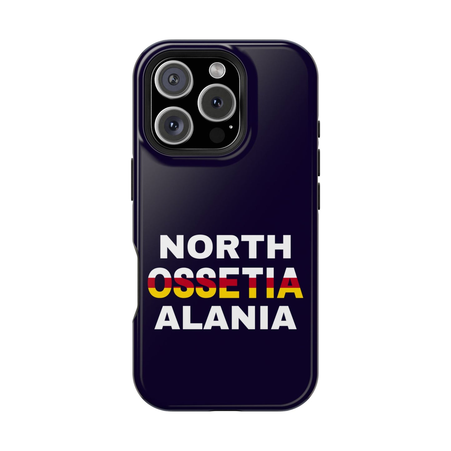 North Ossetia Alania Deep Blue MagSafe Tough Case