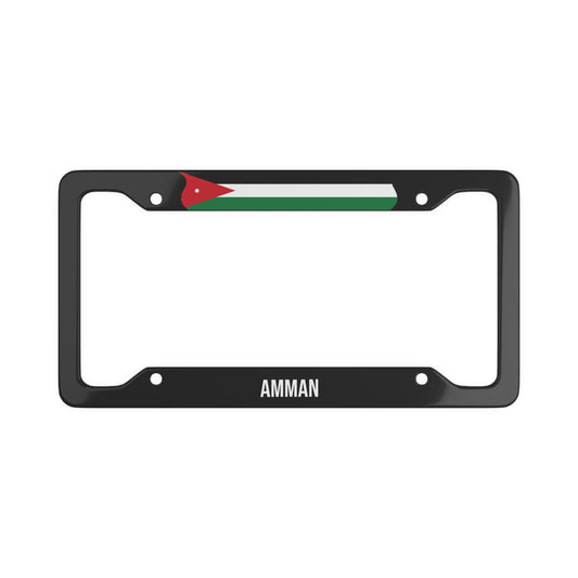 Amman Jordan Premium License Plate Frame