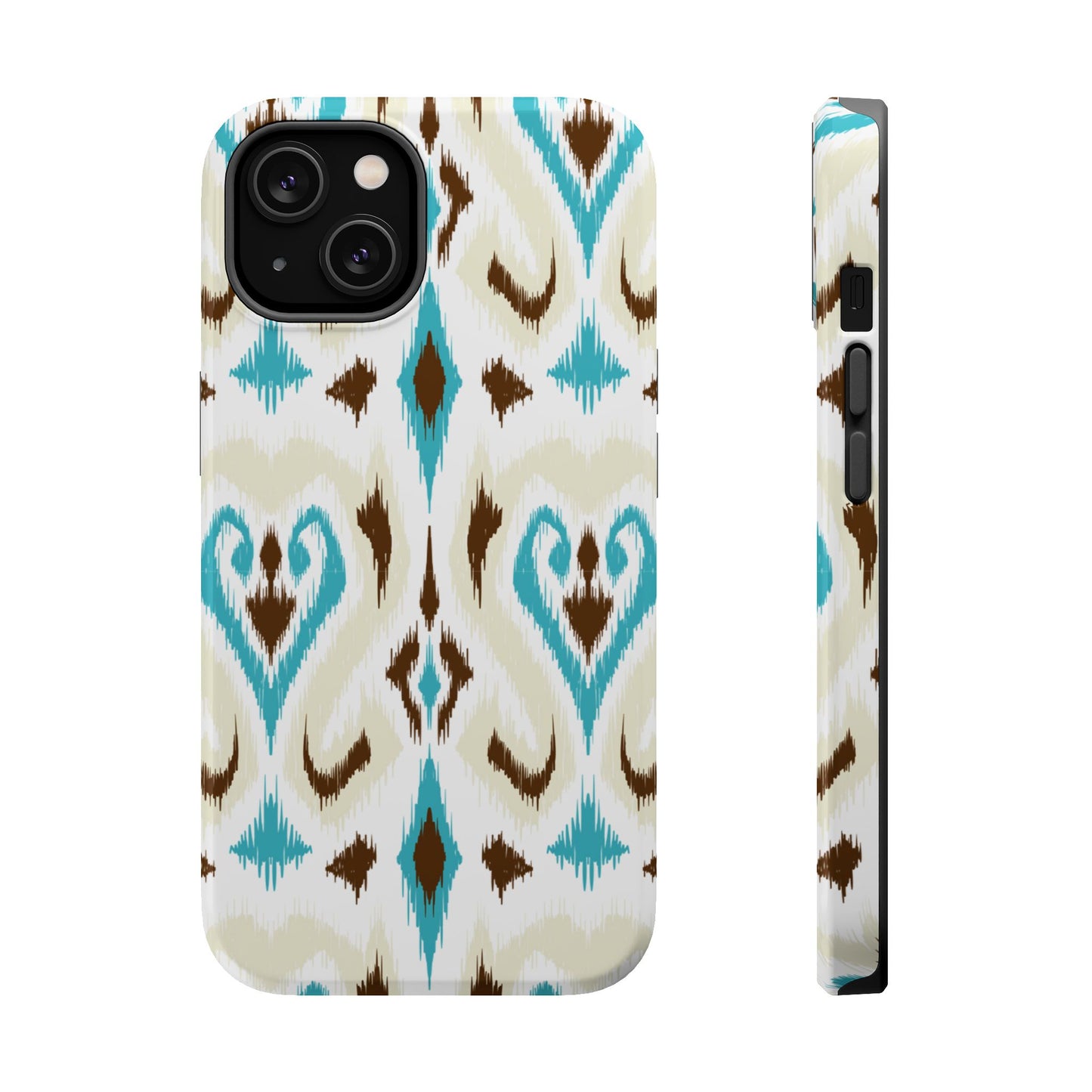 Light Uzbek Ikat MagSafe Phone Case