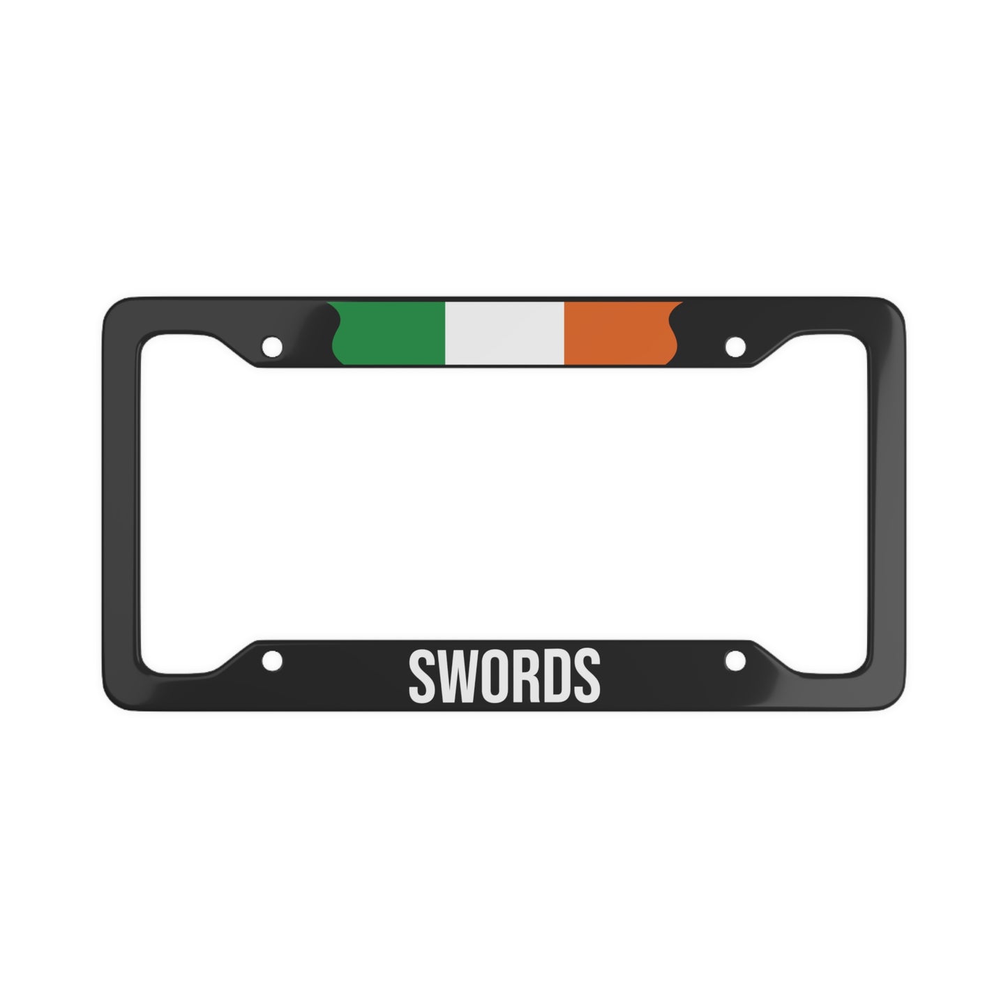 Swords Ireland Car Plate Frame