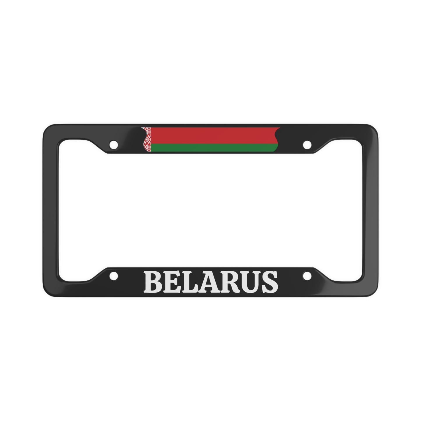 Belarus Flag License Plate Frame