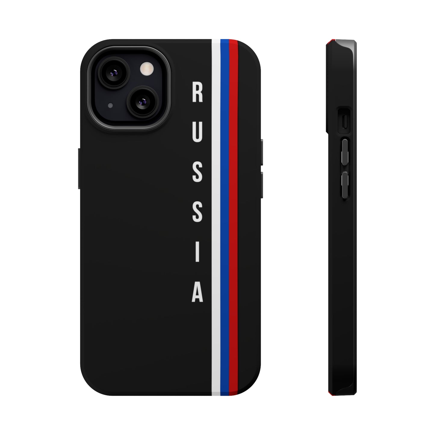 Russia Stripes Vertical MagSafe Tough Cases