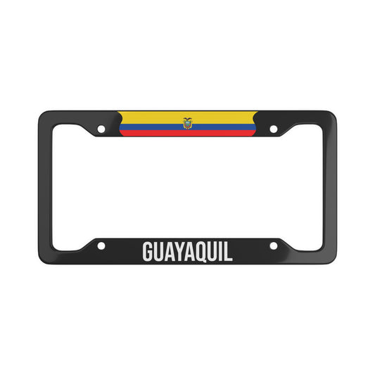 Guayaquil Ecuador Car Plate Frame