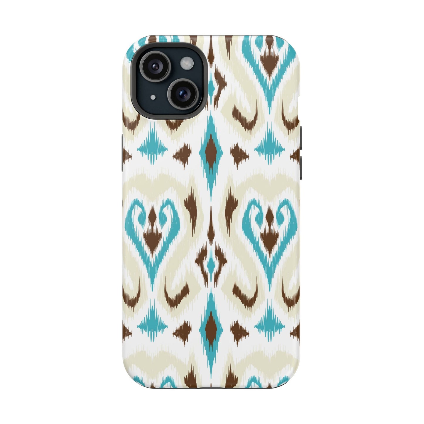 Light Uzbek Ikat MagSafe Phone Case