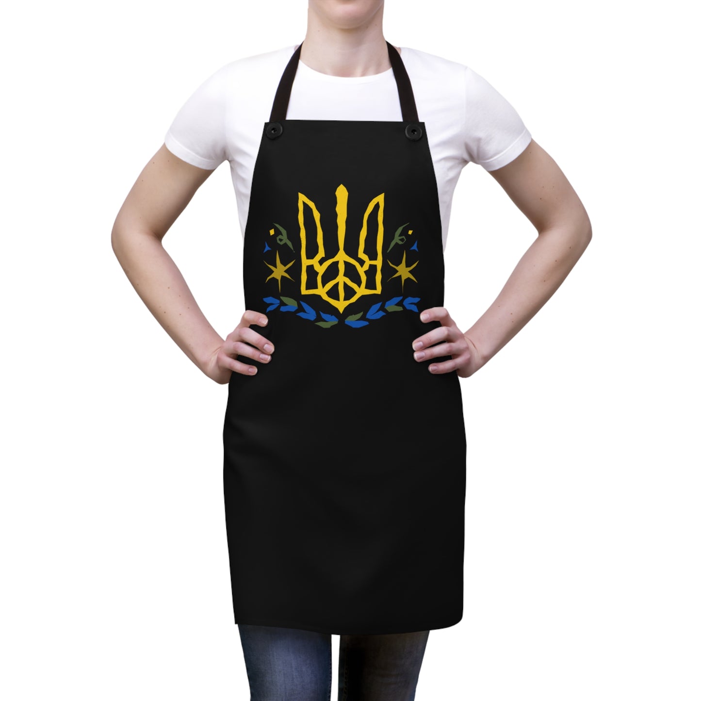 Tryzub Peace Kitchen Apron