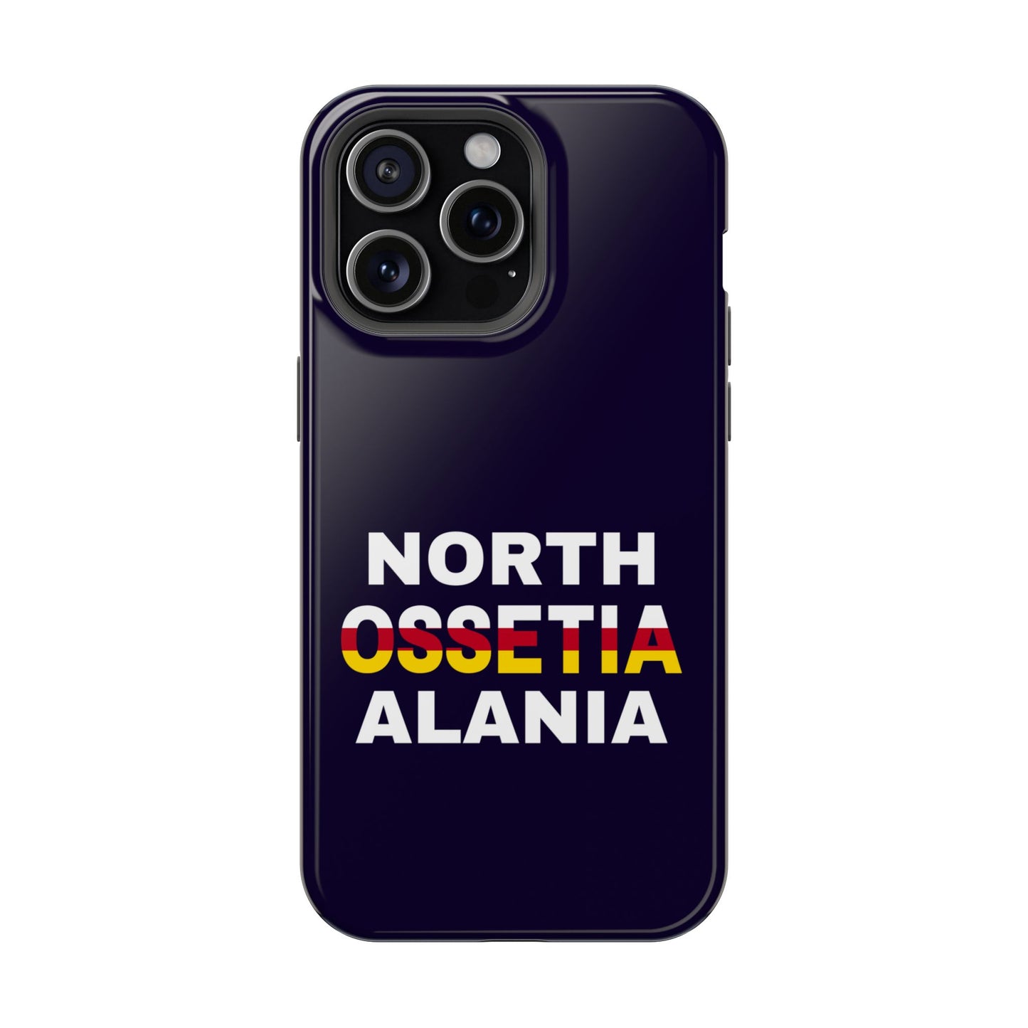 North Ossetia Alania Deep Blue MagSafe Tough Case