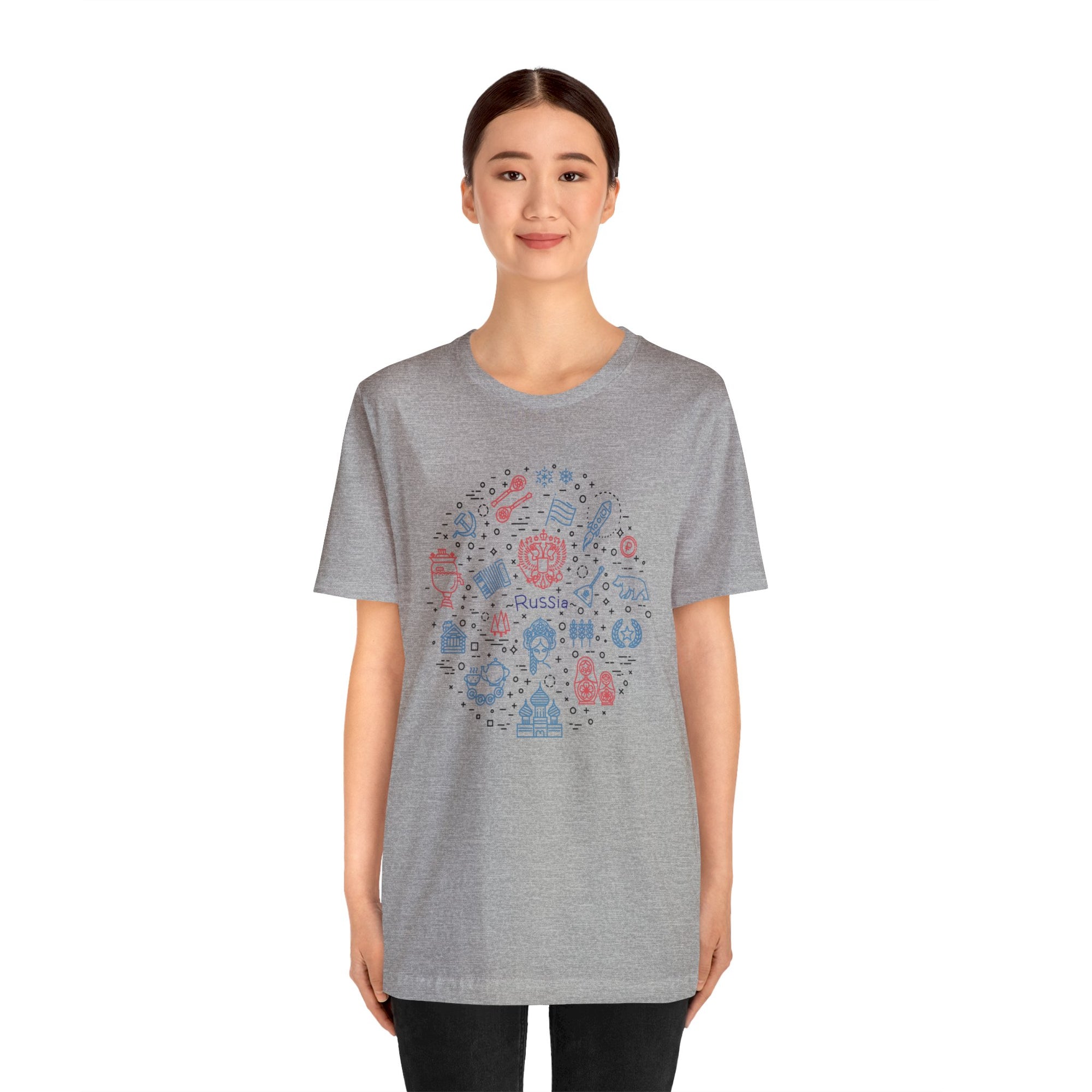 Russia Minimalist Culture T-Shirt