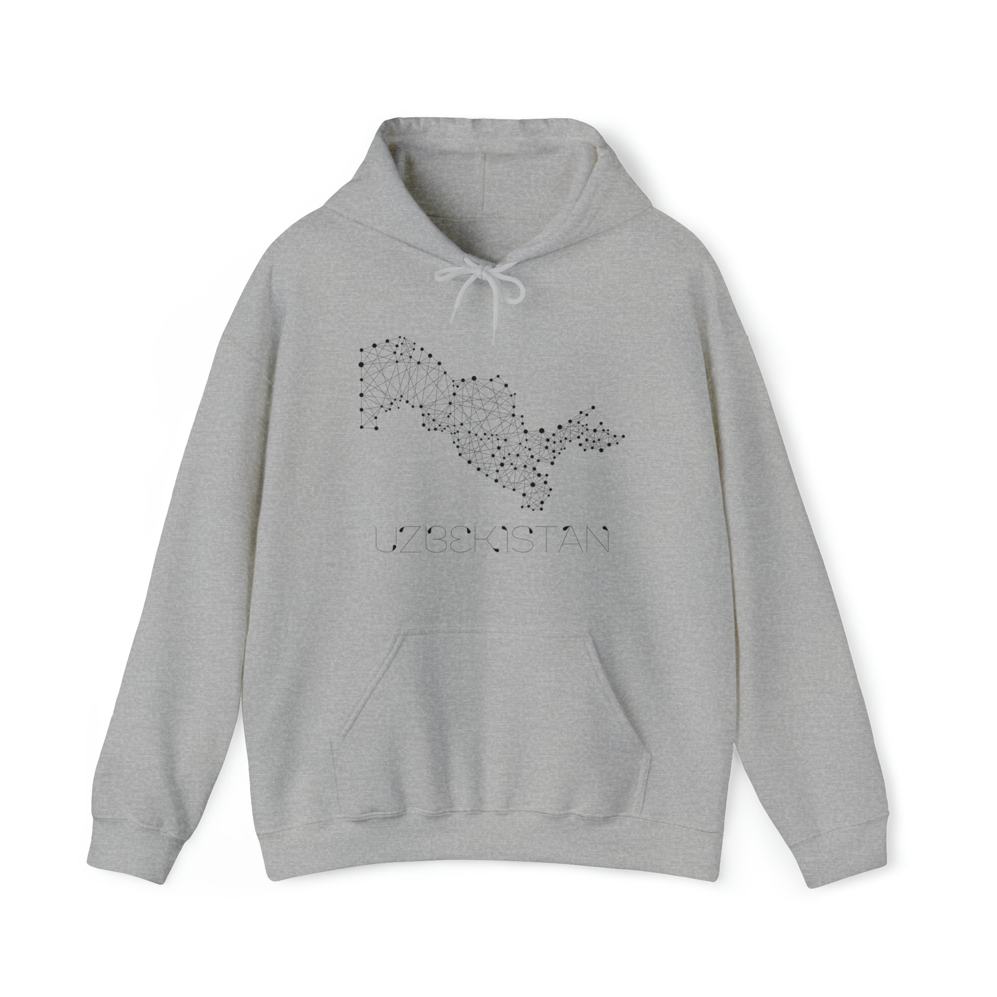 UZB Map Unisex Hoodie