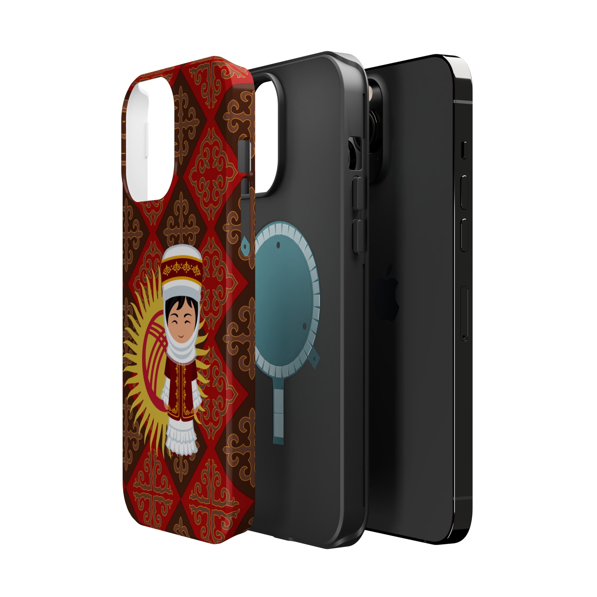 Kyrgyzstan Traditional Clothing MagSafe Tough Cases