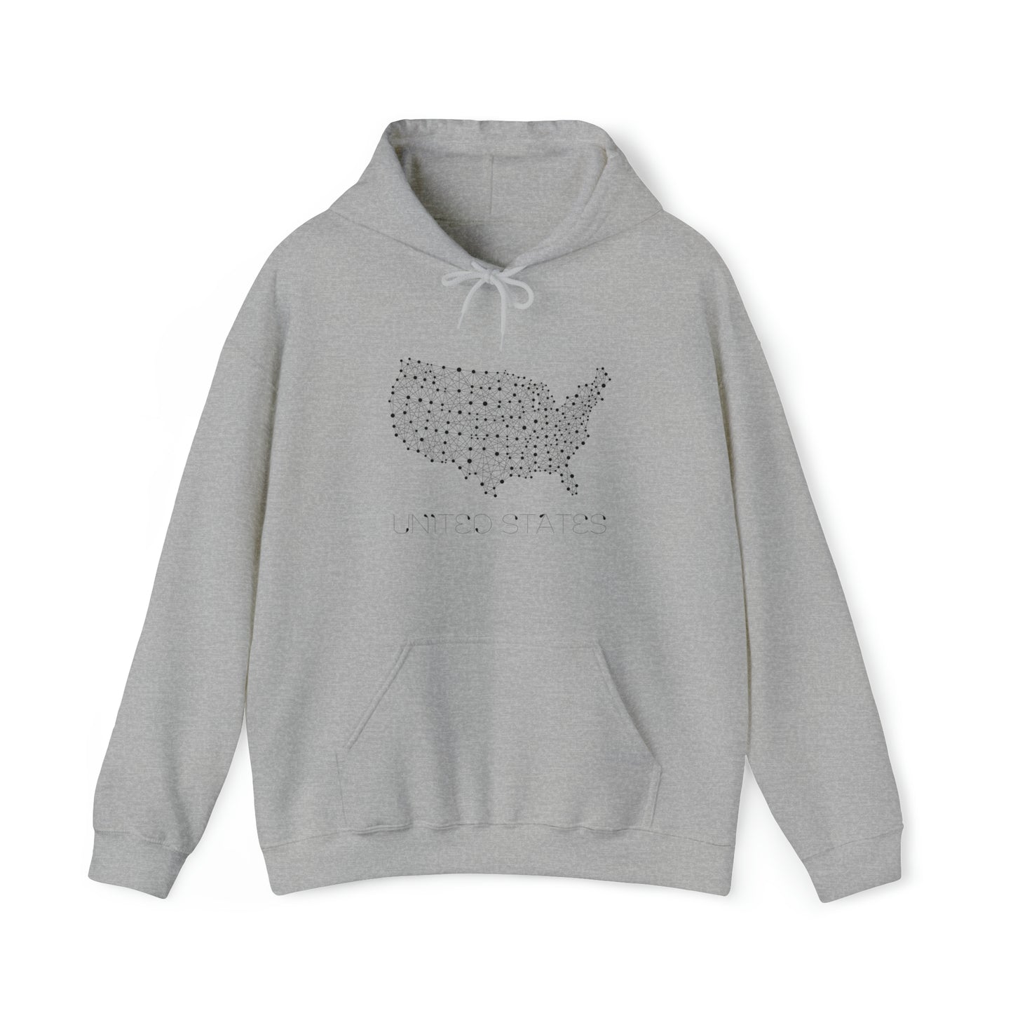 USA Map Unisex Hoodie