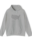 USA Map Unisex Hoodie