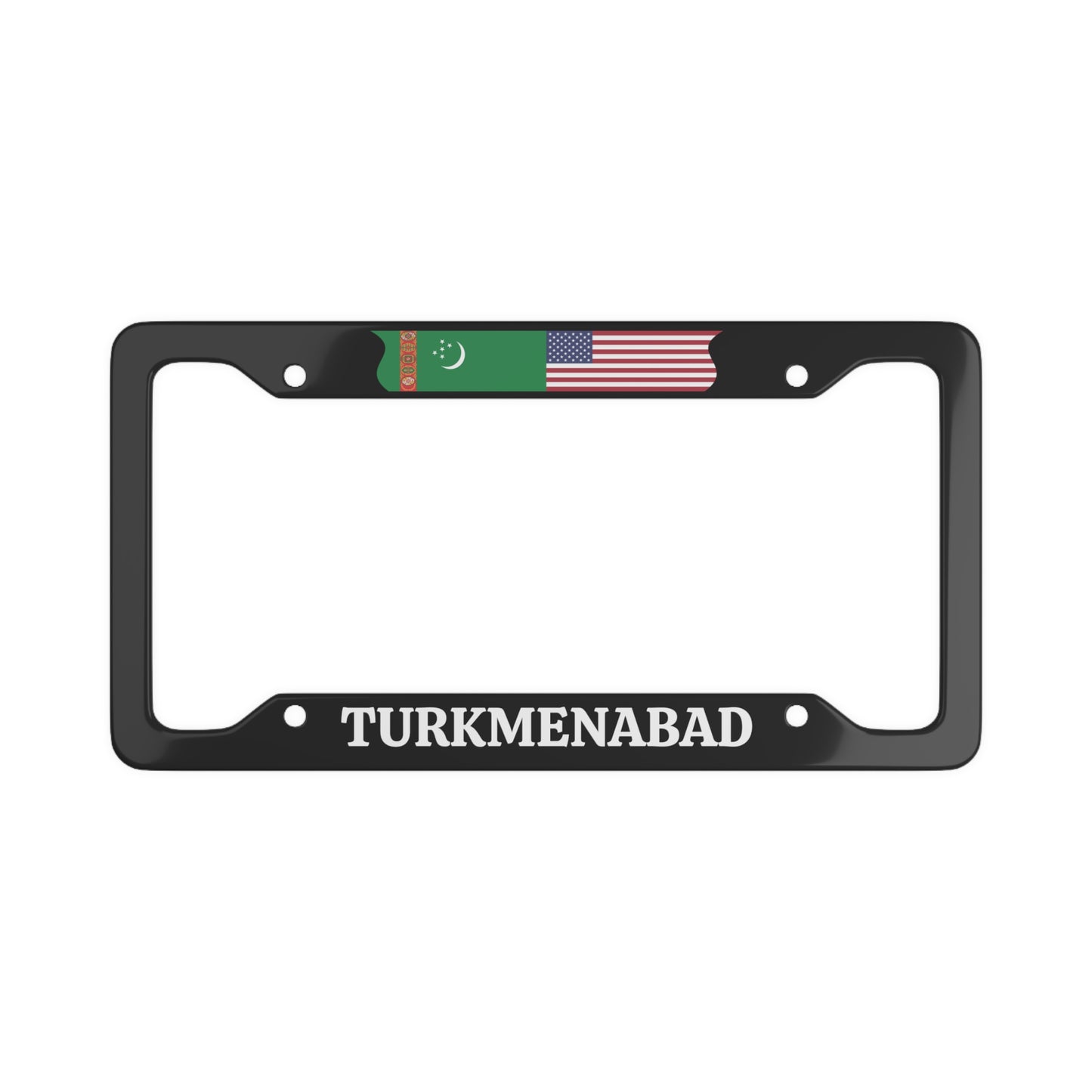 Turkmenabad License Plate Frame