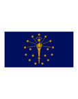 Indiana Flag Bumper Stickers