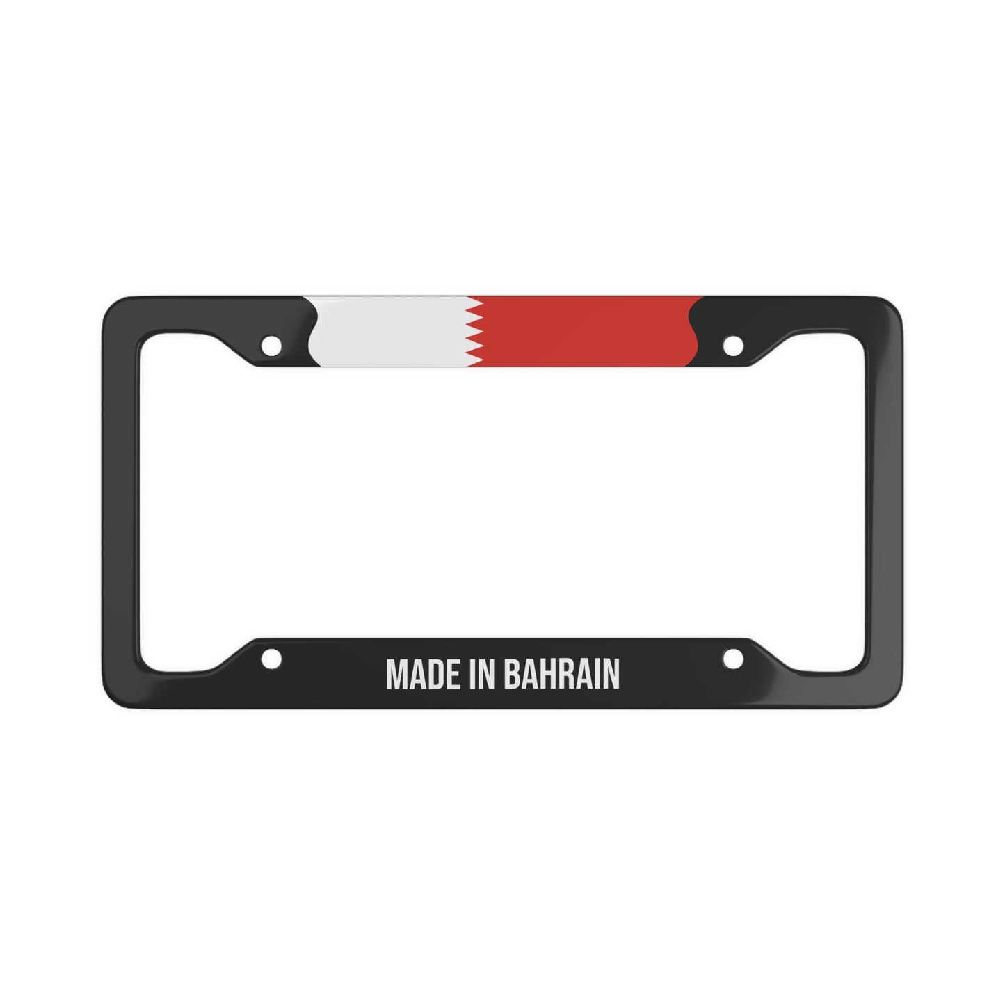 Made in Bahrain Premium License Plate Frame