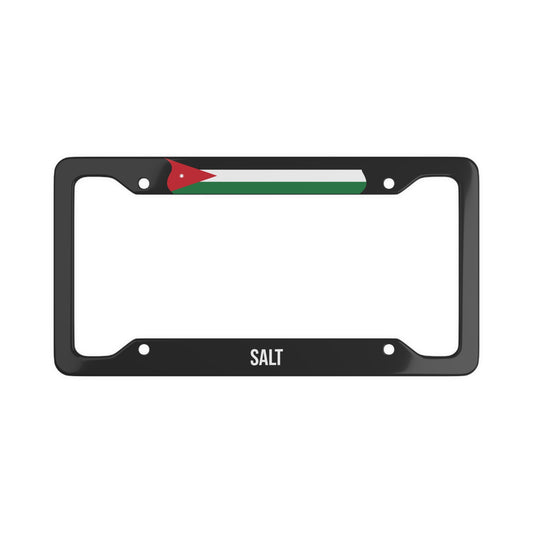 Salt Jordan Premium License Plate Frame