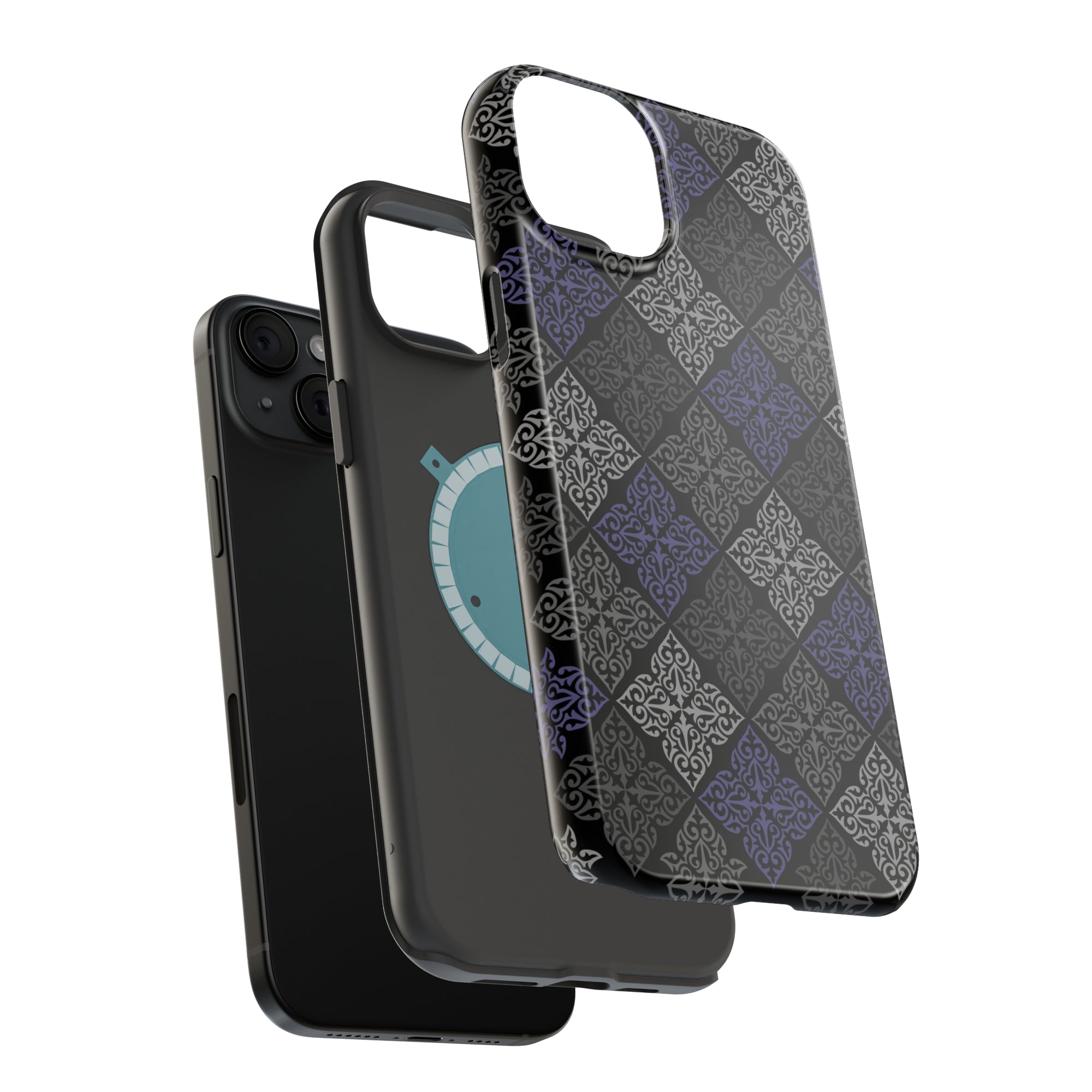 Black KZ Ornament MagSafe Tough Cases