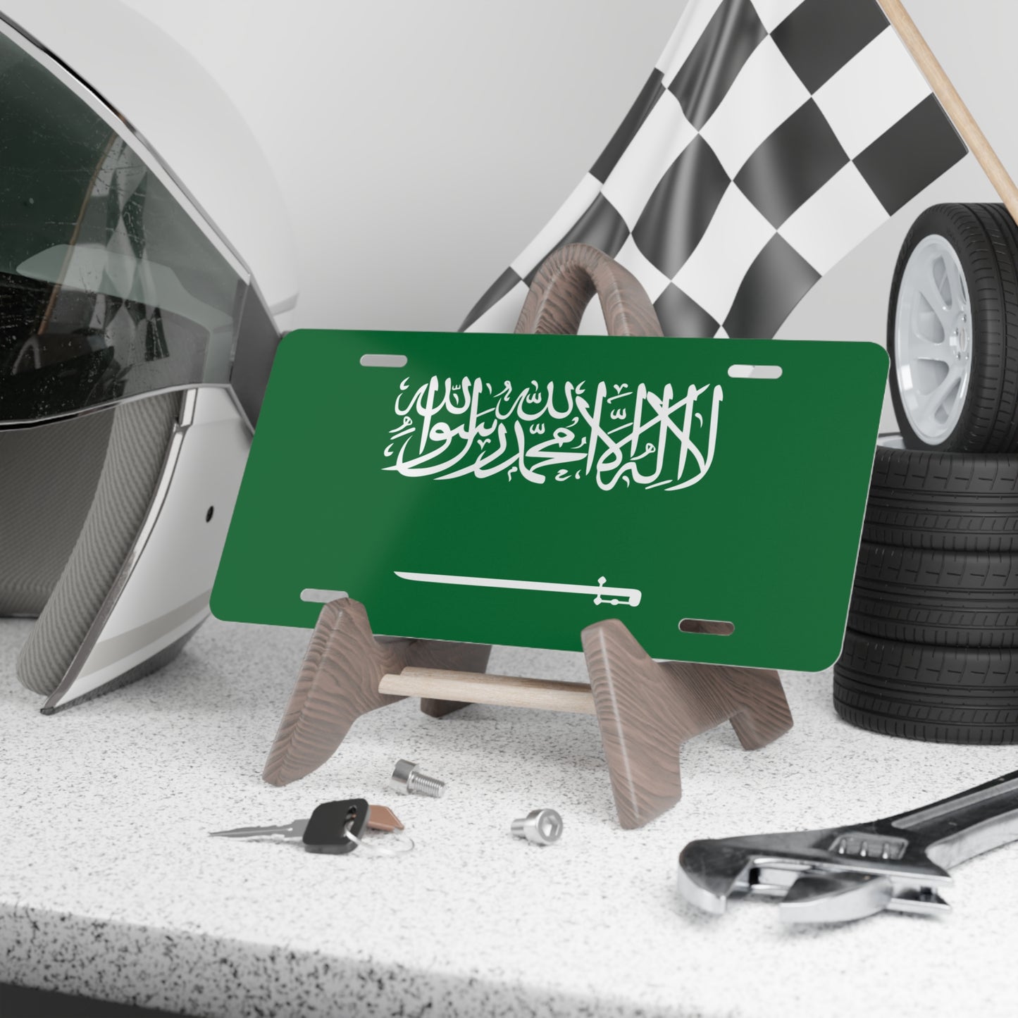 Saudi Arabia Flag Vanity Plate