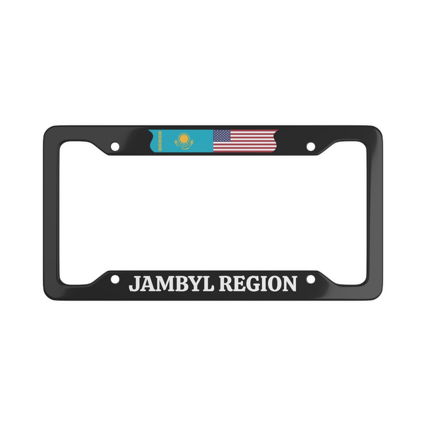 Jambyl Region License Plate Frame