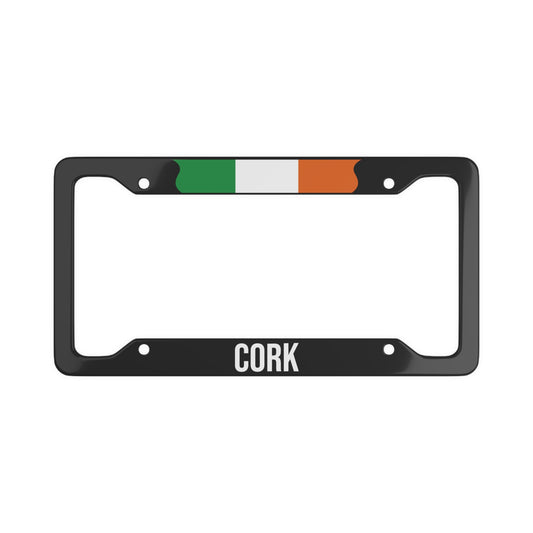 Cork Ireland Car Plate Frame