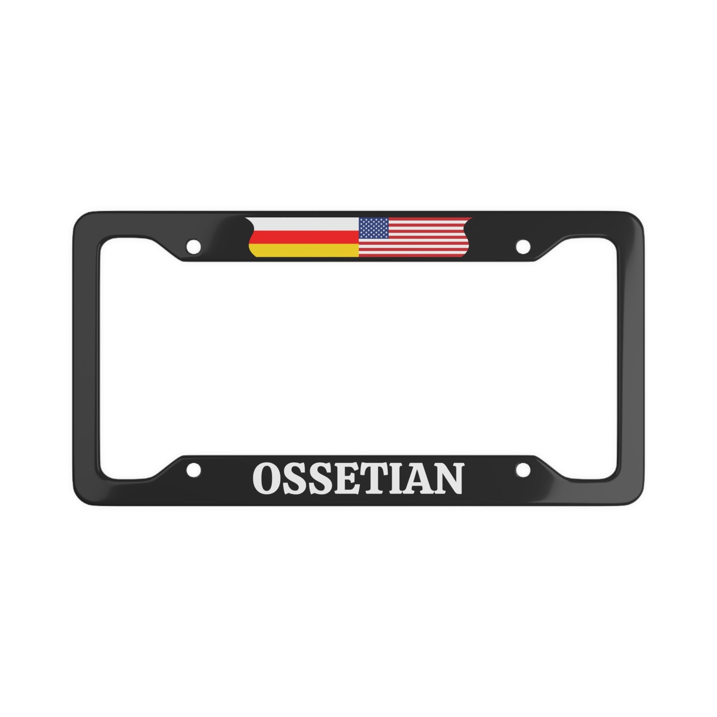 Ossetian USA License Plate Frame