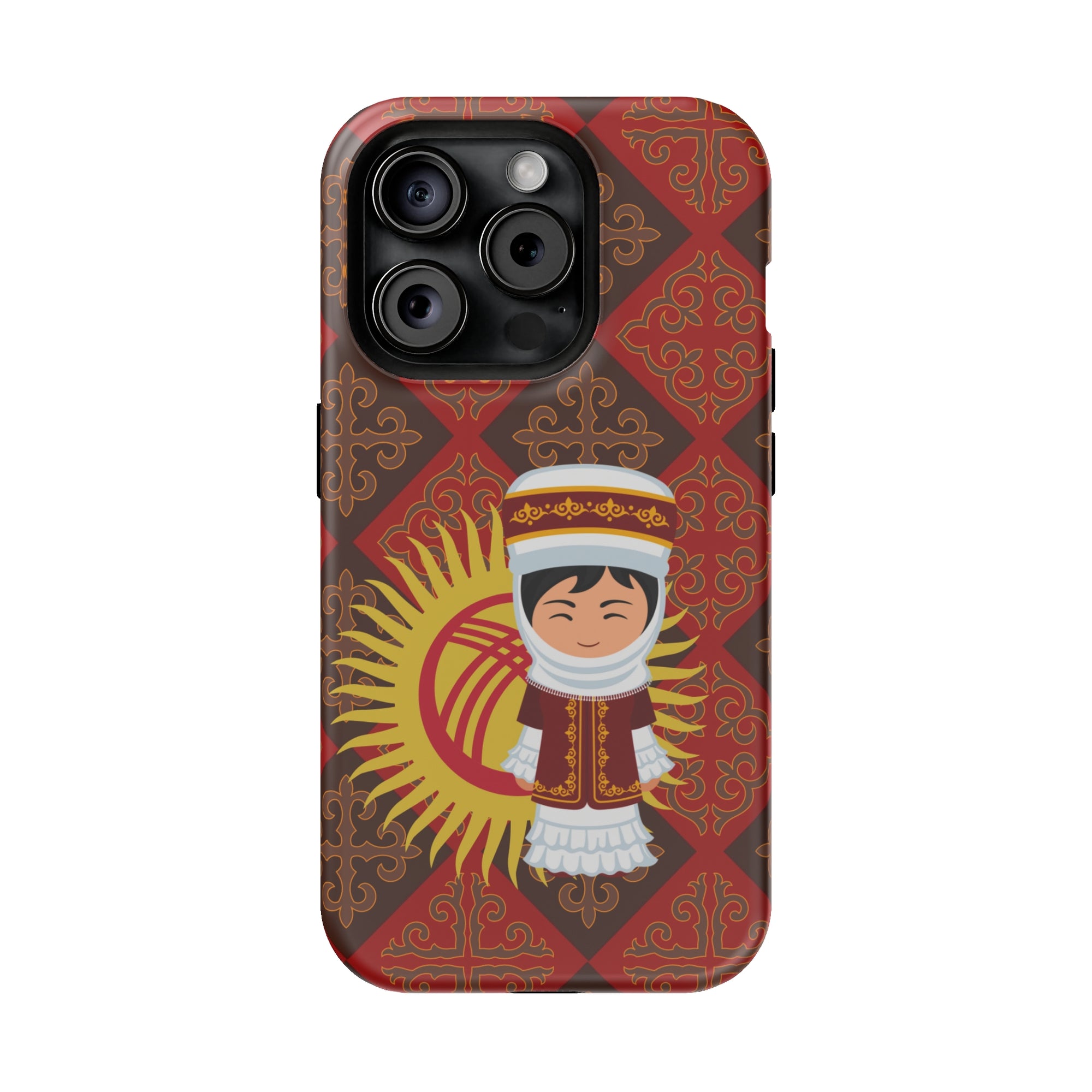Kyrgyzstan Traditional Clothing MagSafe Tough Cases