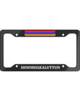 SHNORHAKALUTYUN Armenia with flag License Plate Frame
