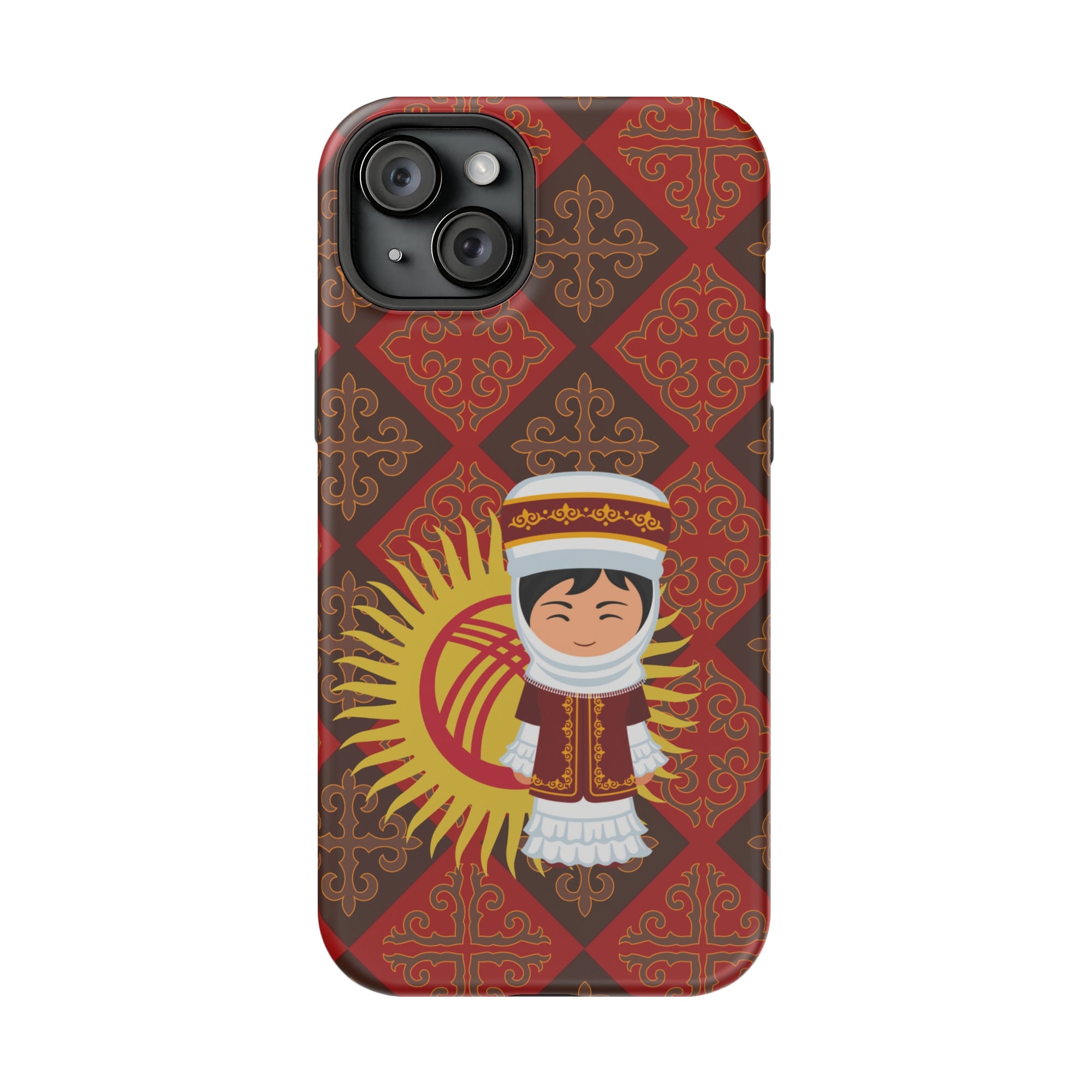 Kyrgyzstan Traditional Clothing MagSafe Tough Cases