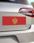 Montenegro Flag Car Magnet