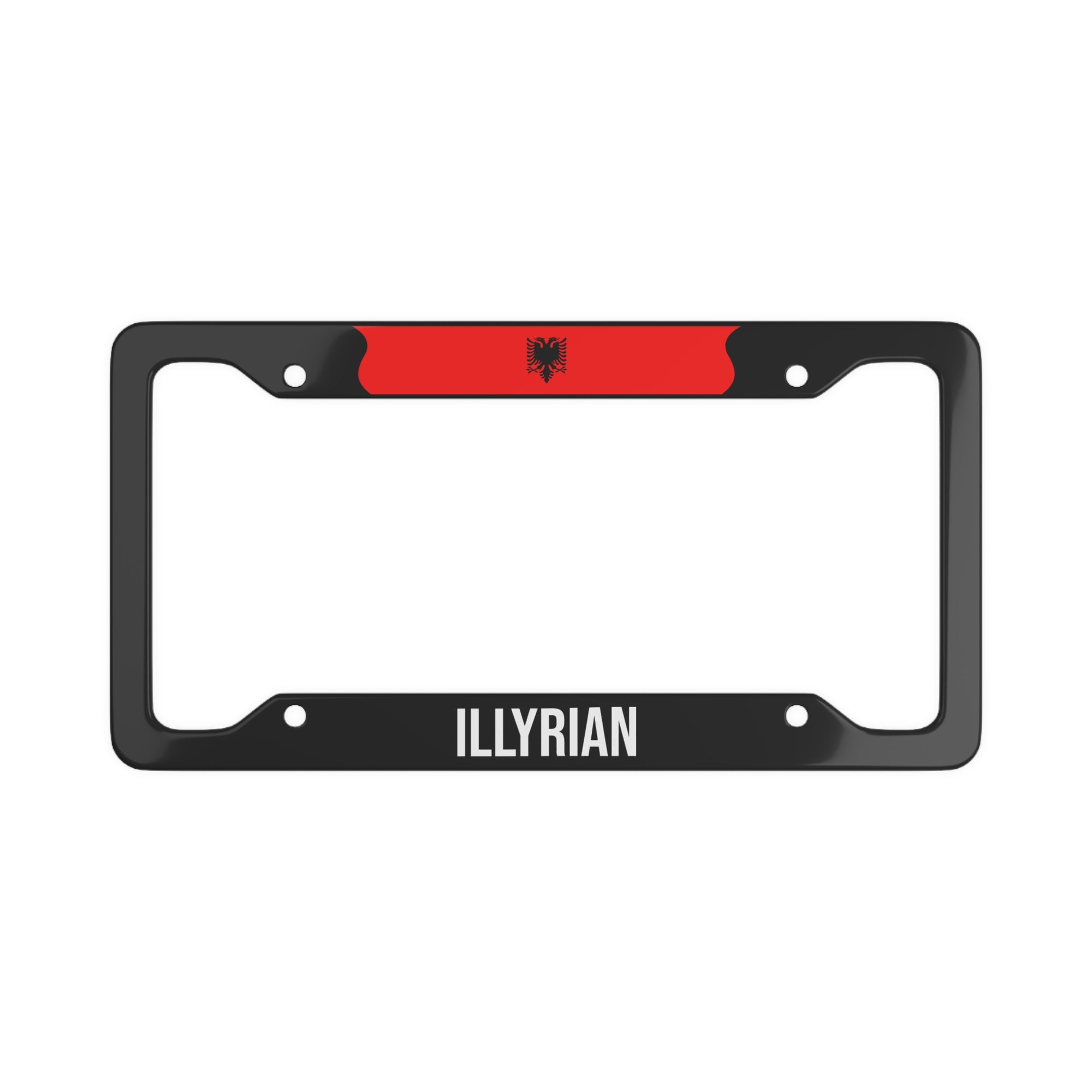 Illyrian, Albania Flag Car Frame