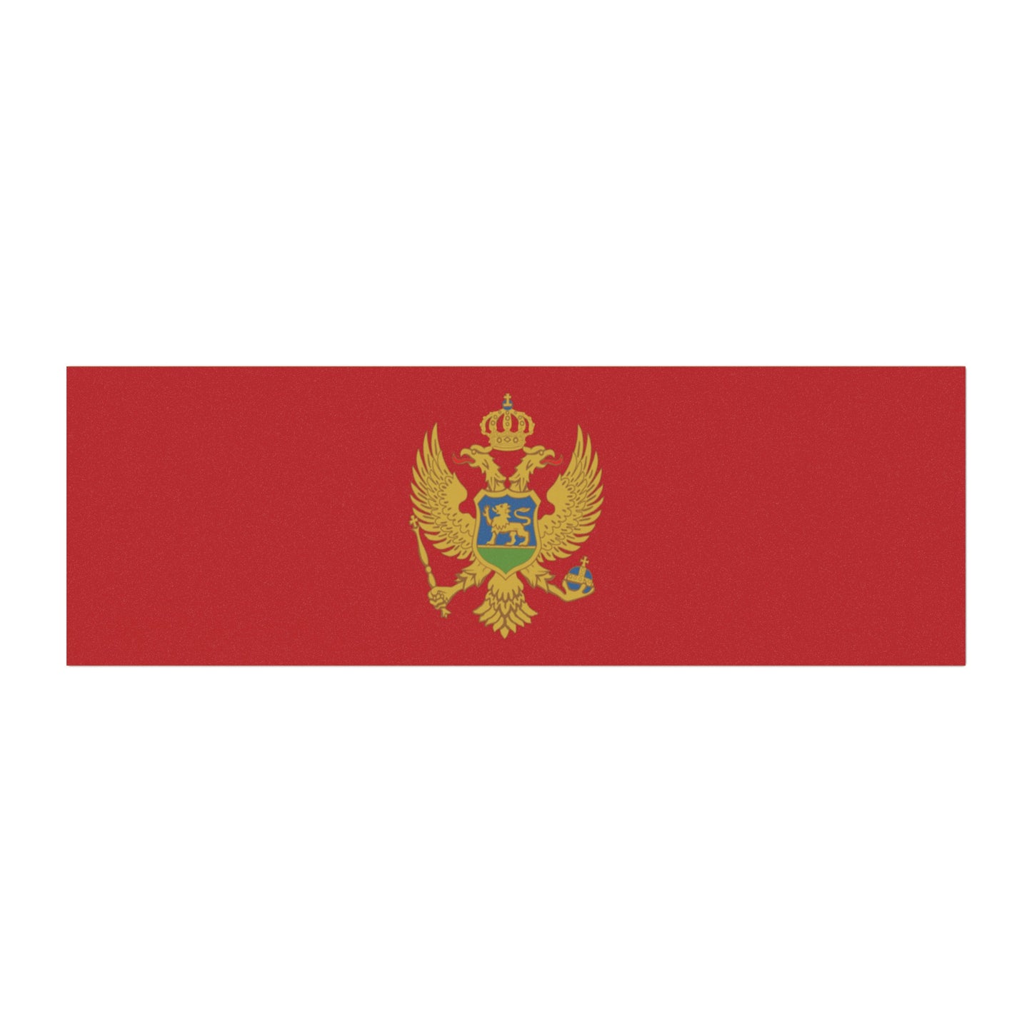 Montenegro Flag Car Magnet