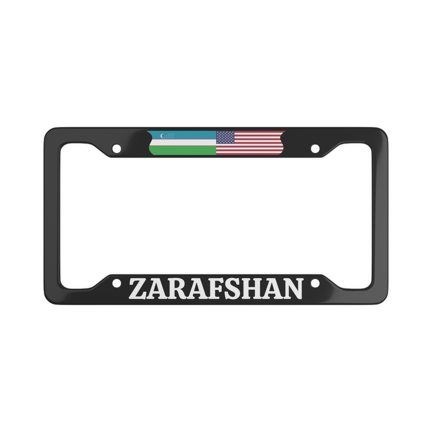 Zarafshan License Plate Frame
