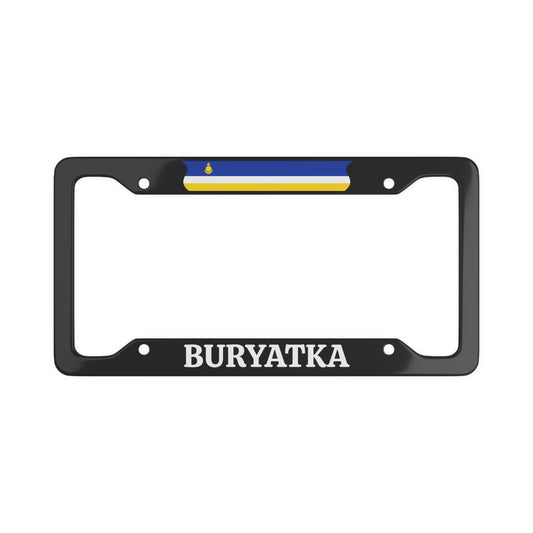 Buryatka Flag License Plate Frame