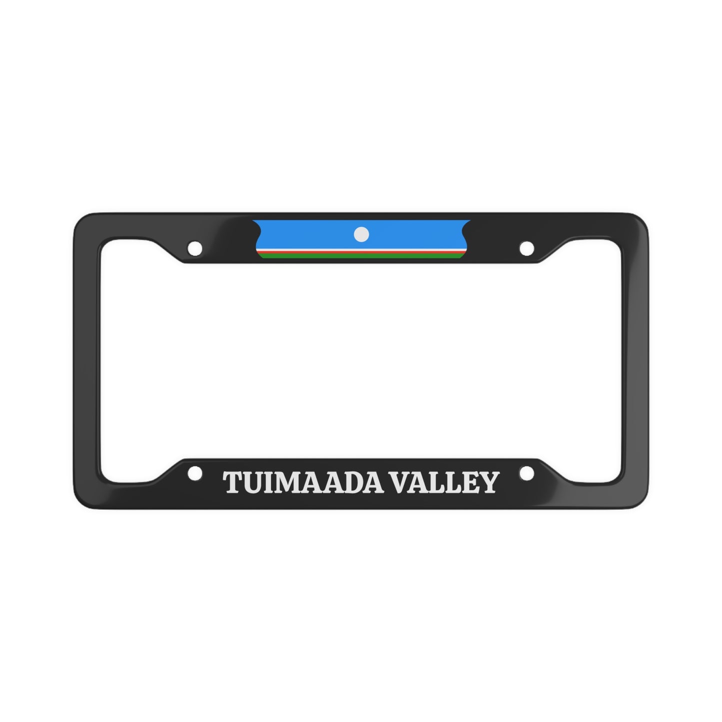 Tyumaada Valley Sakha License Plate Frame