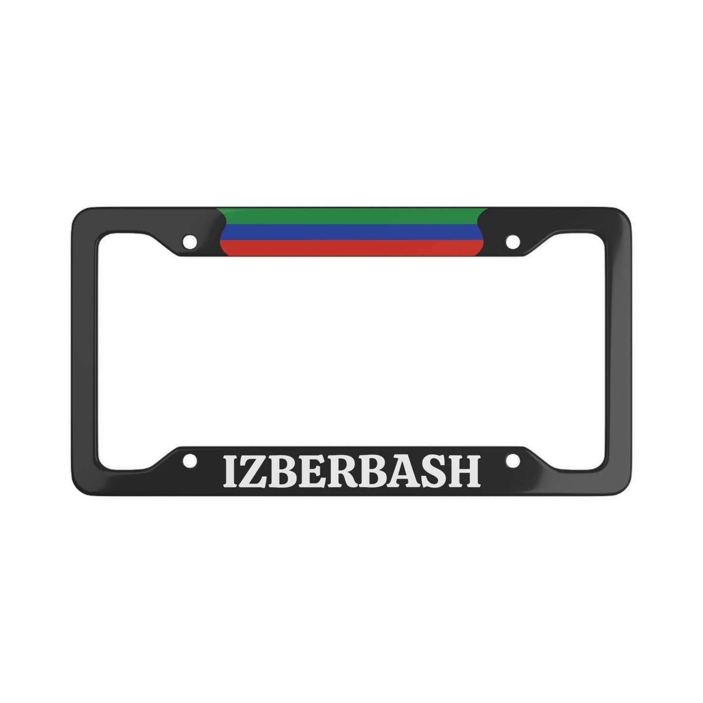 Izberbash License Plate Frame