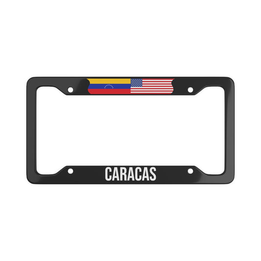 Caracas, Venezuela Car Plate Frame