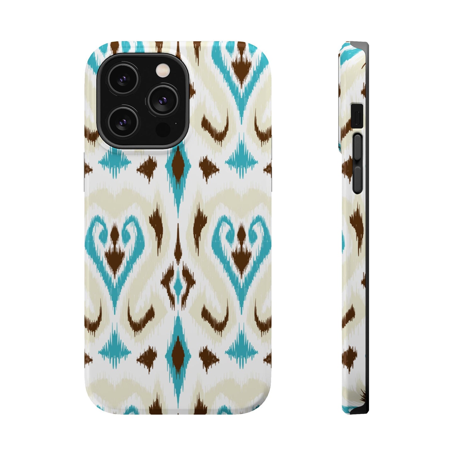 Light Uzbek Ikat MagSafe Phone Case