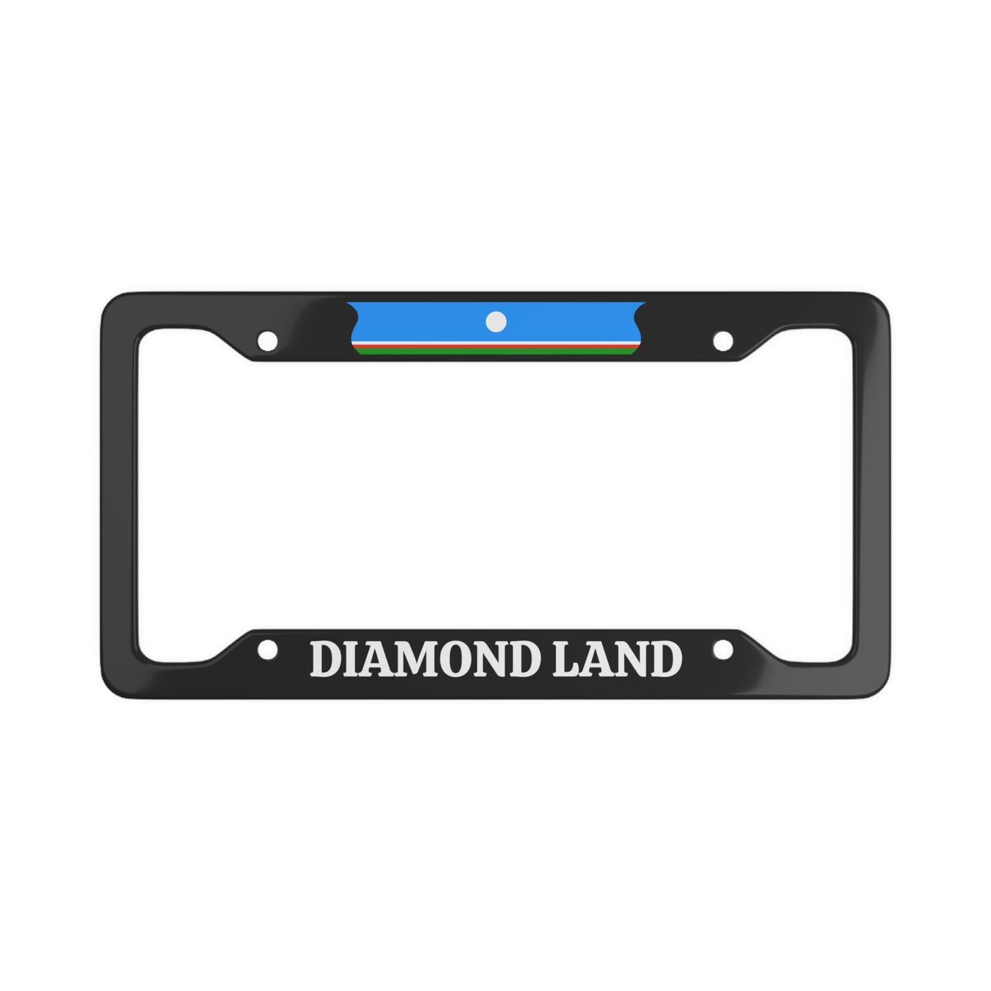 Diamond Land Yakutia License Plate Frame