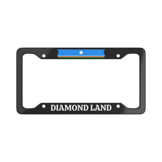 Diamond Land Yakutia License Plate Frame