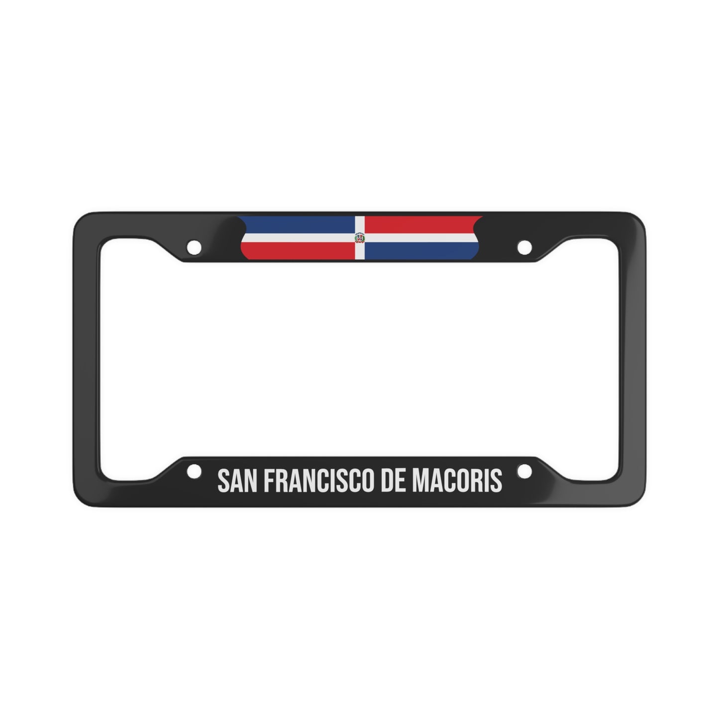 San Francisco De Macoris, Dominicana Car Plate Frame