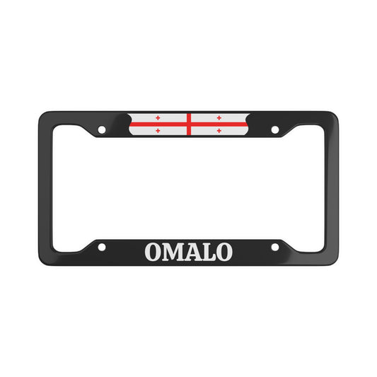 Omalo Georgia License Plate Frame