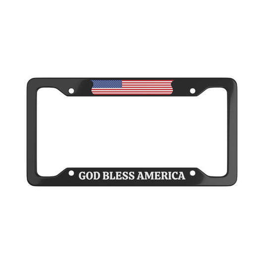 God Bless America US License Plate Frame