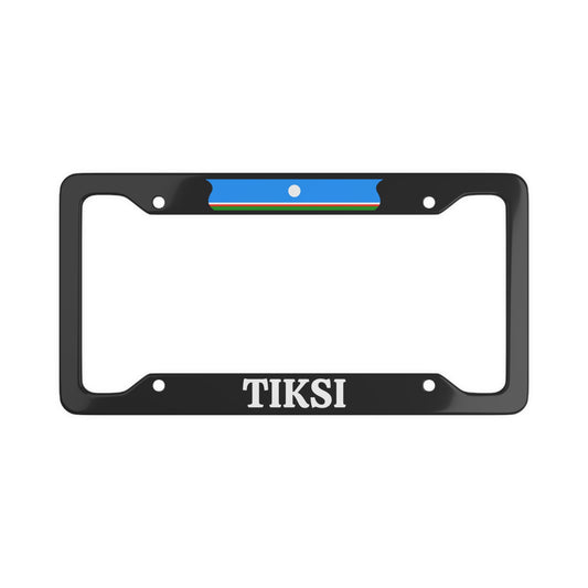 Tiksi Sakha License Plate Frame