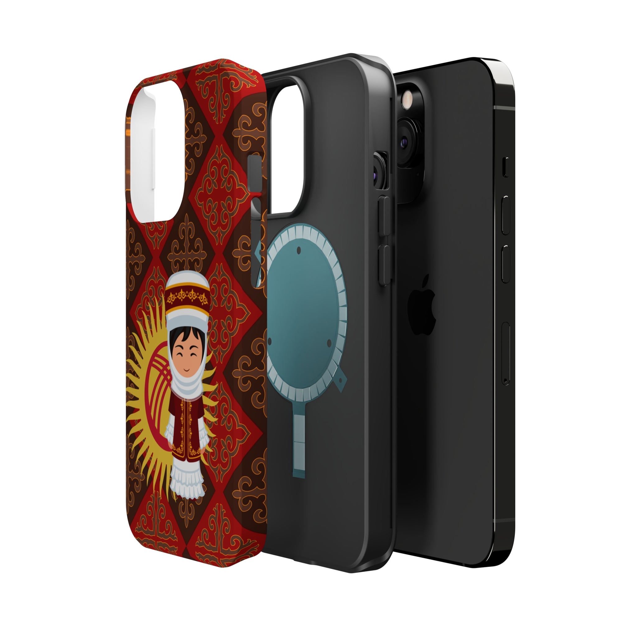 Kyrgyzstan Traditional Clothing MagSafe Tough Cases