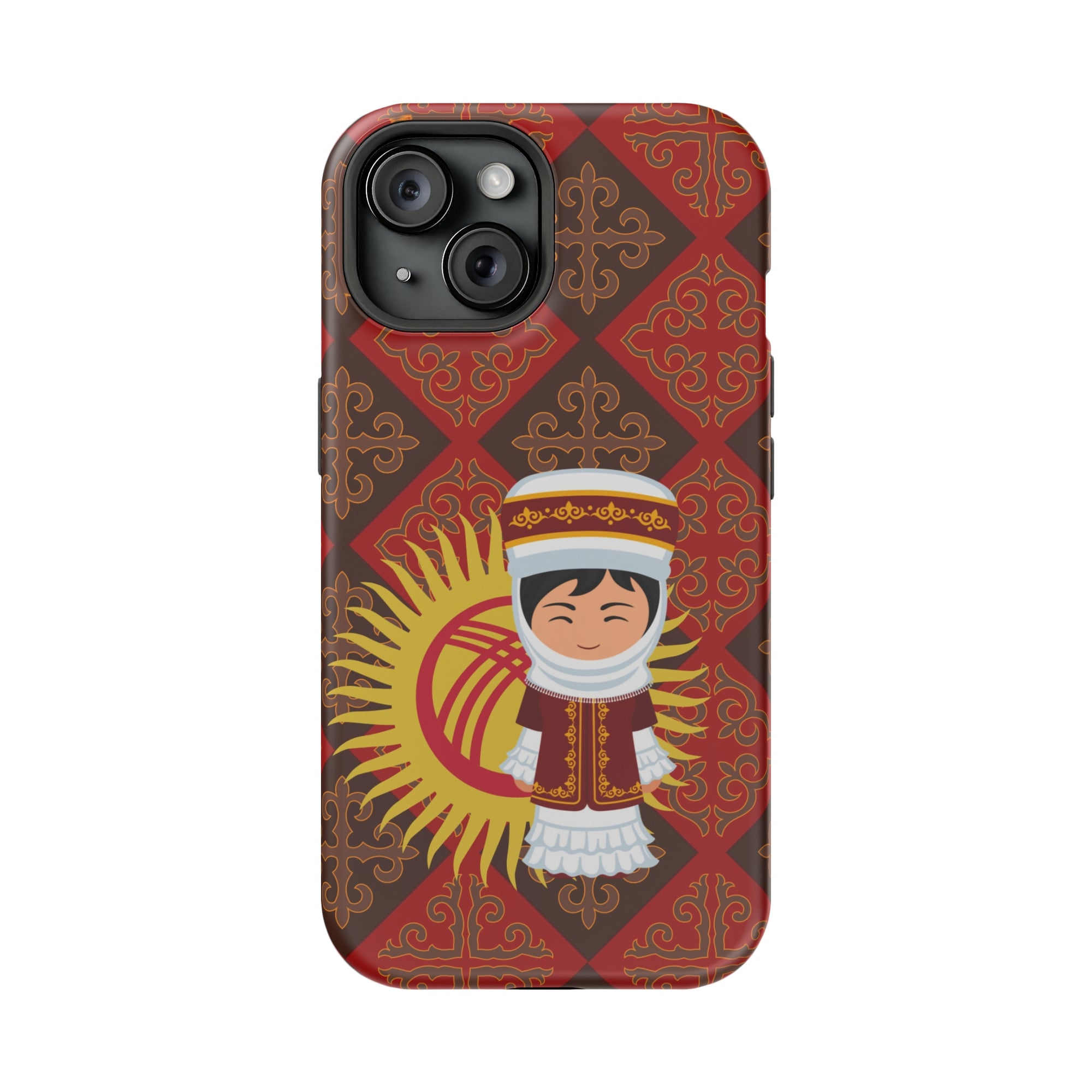 Kyrgyzstan Traditional Clothing MagSafe Tough Cases