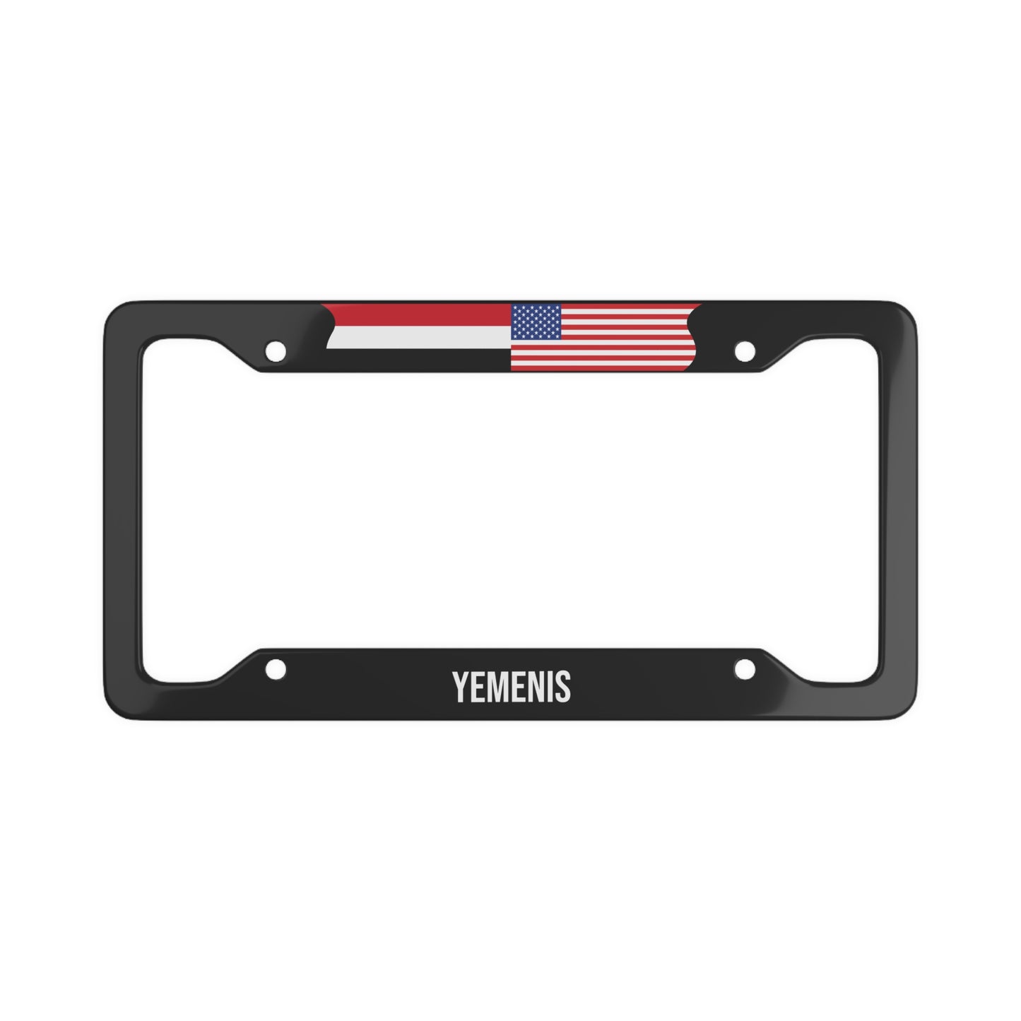 Yemenis USA Premium License Plate Frame