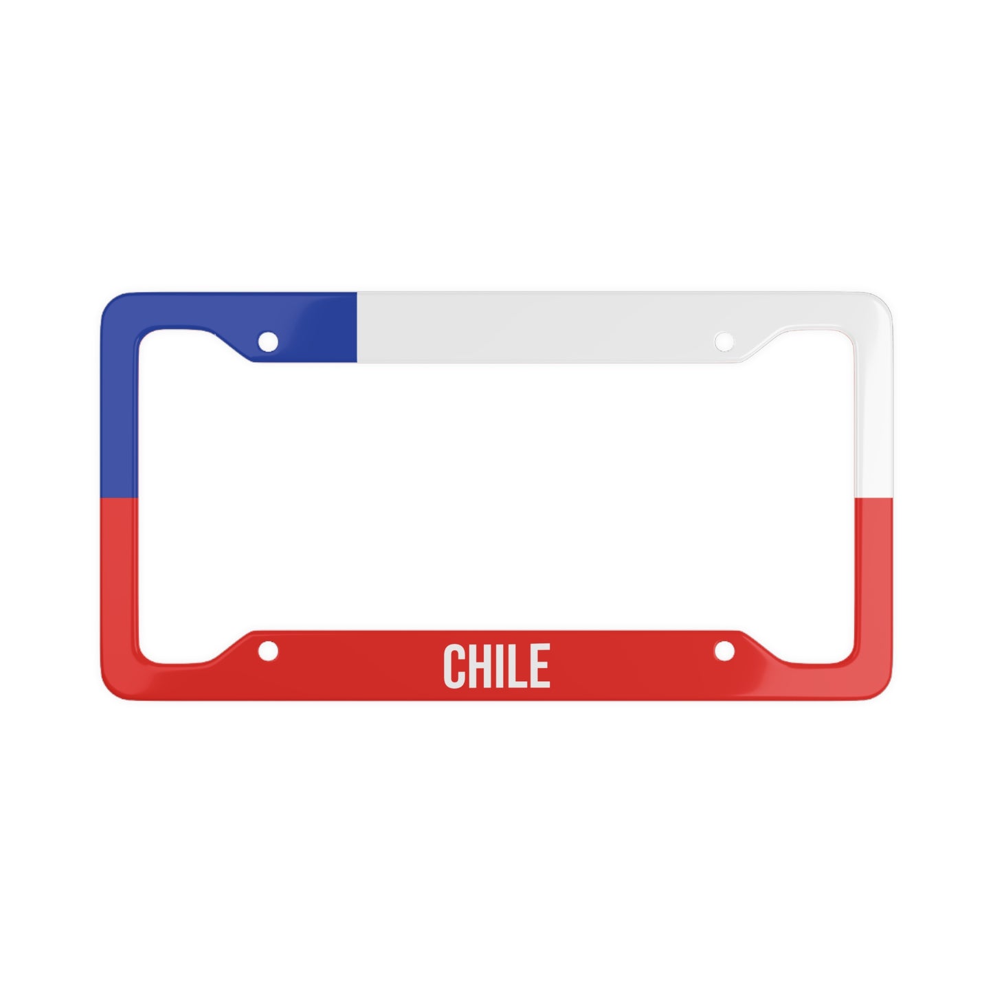 Chile Colorful Premium License Plate Frame