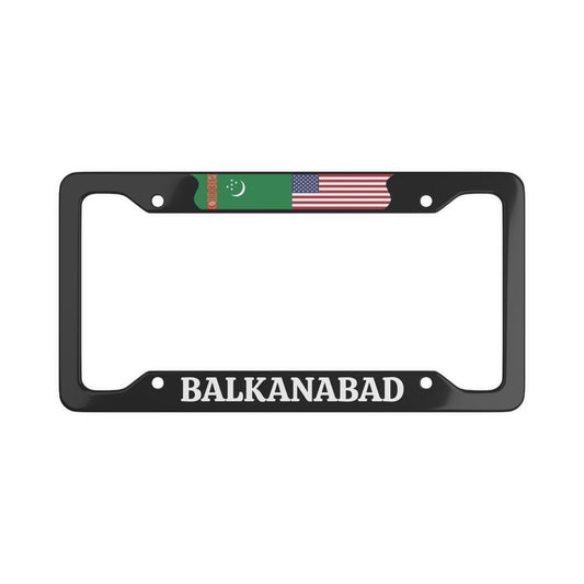 Balkanabad Turkmenistan  License Plate Frame