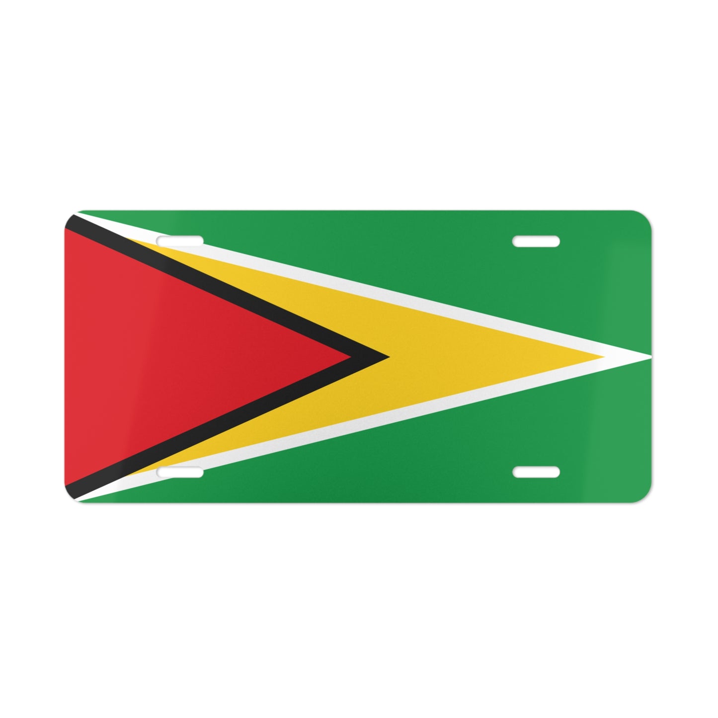 Guyana Flag Vanity Plate