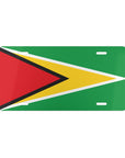 Guyana Flag Vanity Plate